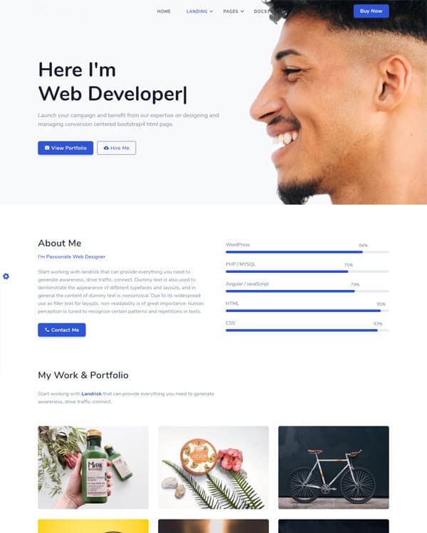 Website Screenshot #1